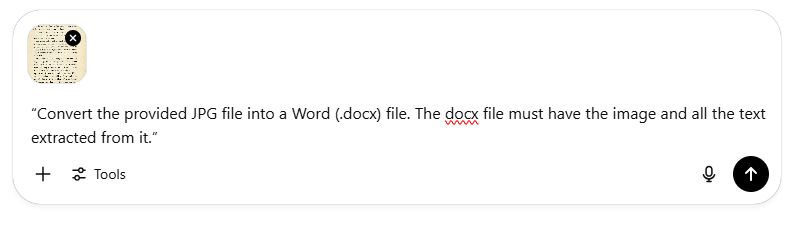 jpg to word conversion