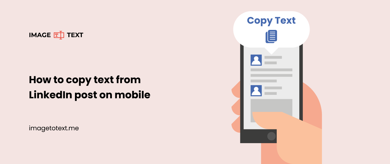 How to Copy Text from LinkedIn Post on Mobile?
