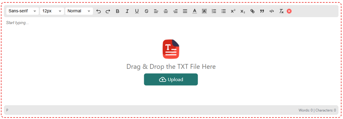 text to pdf