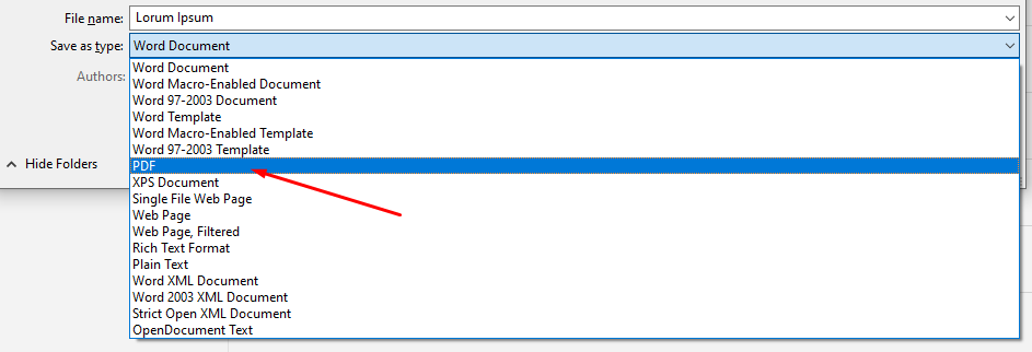 select pdf