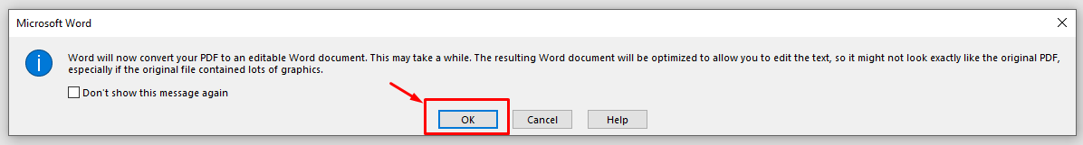 pdf to word steps