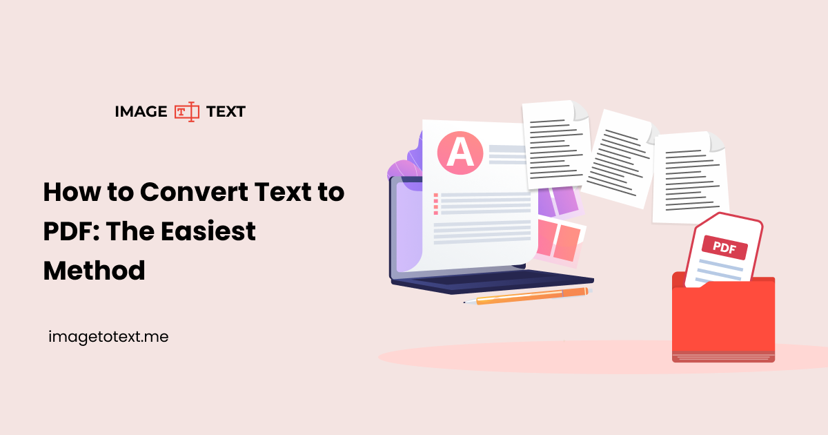 How to Convert Text to PDF: 3 Easy Methods