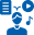 Digital content creation and document icon